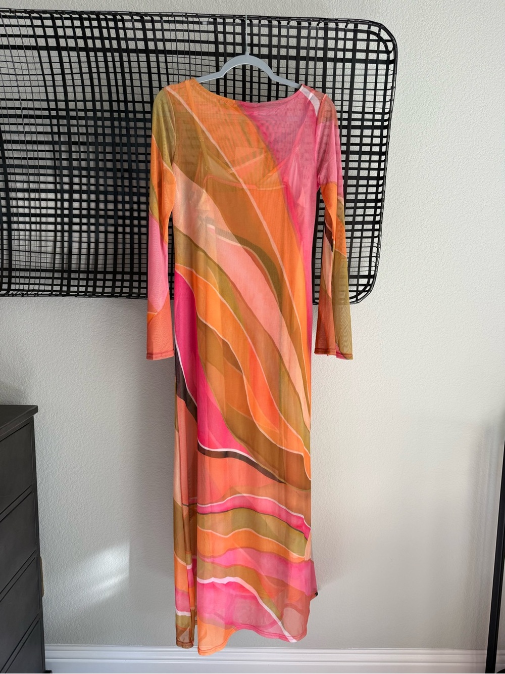Anthropologie Never Fully Dressed Aria Mesh Maxi Dress - Picture 7 of 8